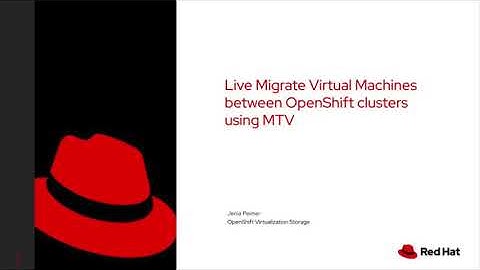 Live Migrate Virtual Machines between OpenShift clusters using MTV