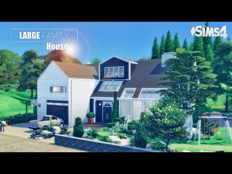 Large FAMILY 🍼 House | Cozy Interior | NoCC | THE SIMS 4 | Stop Motion