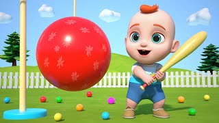 Yes Yes Play Ball Game | Nursery Rhymes Kids Songs | Colors For Kids