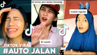 TikTok Viral Ketika TikToker Dipaksa Jalan! | #TikTokIndonesia #AutoJalan