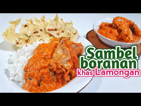 Sambal Boranan Khas Lamongan