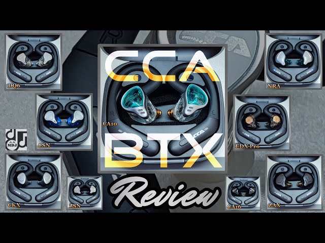 まるっと収まるイヤーフックの進化版 CCA BTX レビュー - YouTube