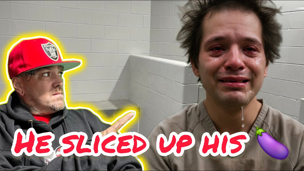 Craziest Inmate Ever,  He  sliced his 🍆 to shreds.