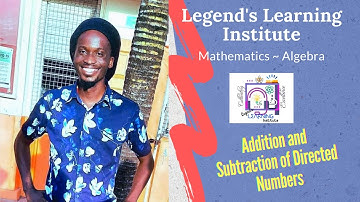 CSEC Mathematics | Algebra 1 | Adding & Subtracting Directed Numbers