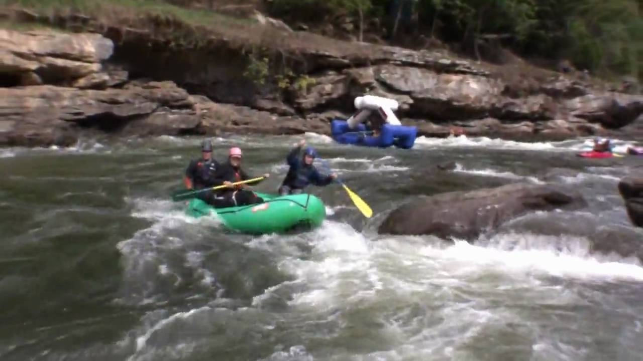 2800 cfs Sweets Falls Meltdown Line, Gauley River YouTube