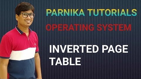 INVERTED PAGE TABLE | MEMORY MANAGEMENT | OPERATING SYSTEMS