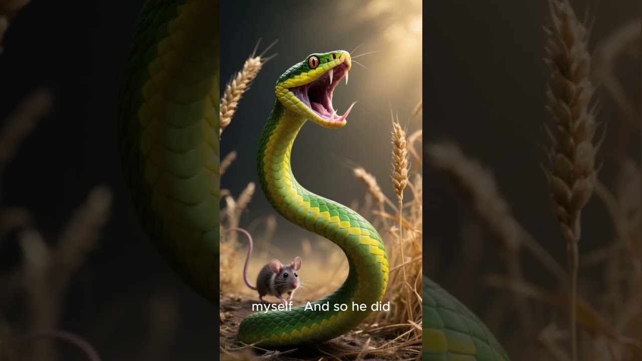 The Wise Snake A Story with a Lesson 