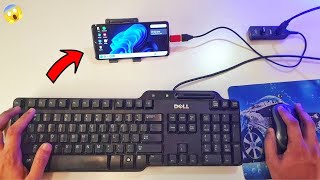 How To Convert Android Smartphone Into Computer | Mobile Ko Computer Kaise Banaye With+ ⌨ & =