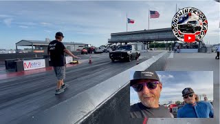 NEW DRIVER FOR THE MOONSHINER... @JimmyDaleRacing Testing Twin Turbo Mustang #sundayfunday #tnt