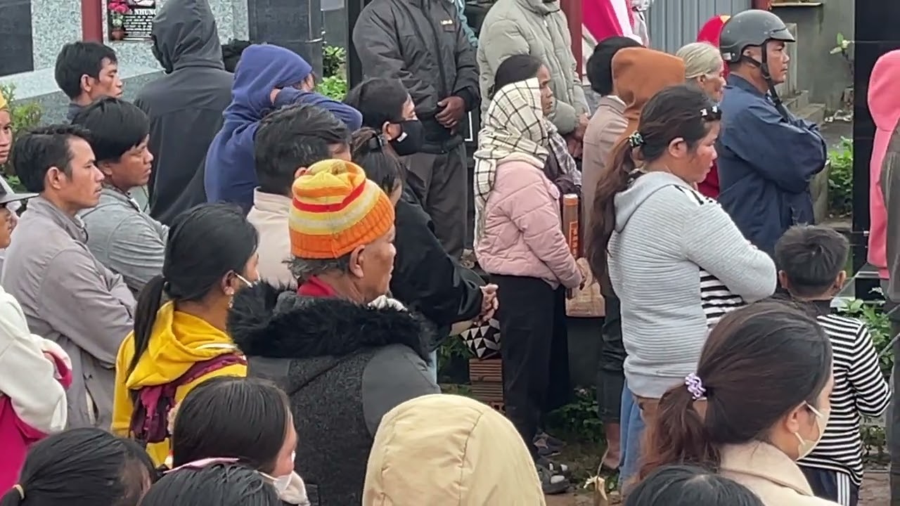 Lễ an táng gioan zĩ giáo họ truyền tin giáo xứ buôn hằng