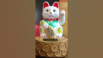 Thumbnail of Lucky cat in japan | Maneki Neko cat #shorts