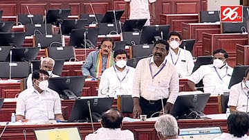 VCK MLA Sinthanai Selvan Speech at Assembly | TN Tamilnadu Budget 2021 | CM Stalin | 96tv