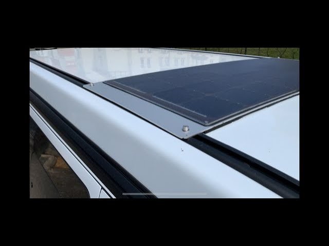 Ford Nugget - 414Wp SX-Serie auf Aufstelldach - SOLBIAN Solar