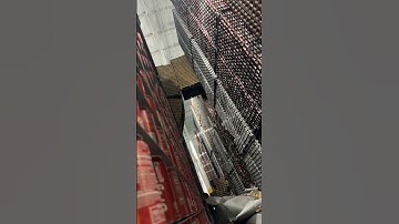 Huge Stack Falls In Warehouse Fail