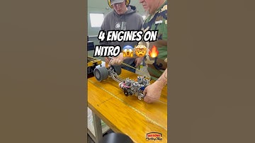4 Engine NITRO Modified Tractor!! 🤯😱 #tractorpulling #nitro #modified
