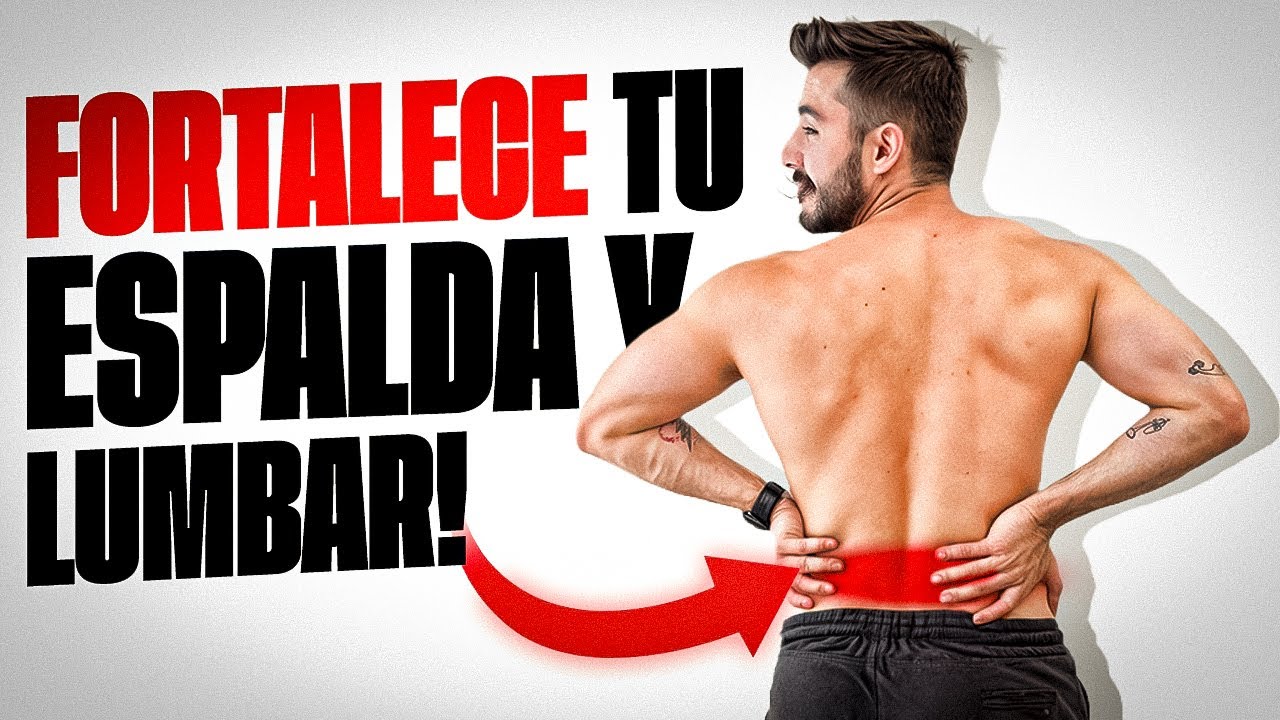 💪 Ejercicios para Fortalecer Espalda y Lumbar - Adulto Mayores - 30 ...