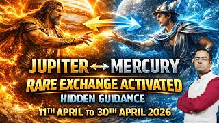 Jupitermercury Rare Exchange 1130 April 2026 Parivartana Yoga  Hidden Guidance Revealed