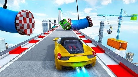 Ramp Car Racing 3D Android Gameplay Car GameStuntImpossible BMW Look Car #livestreaming #gaming
