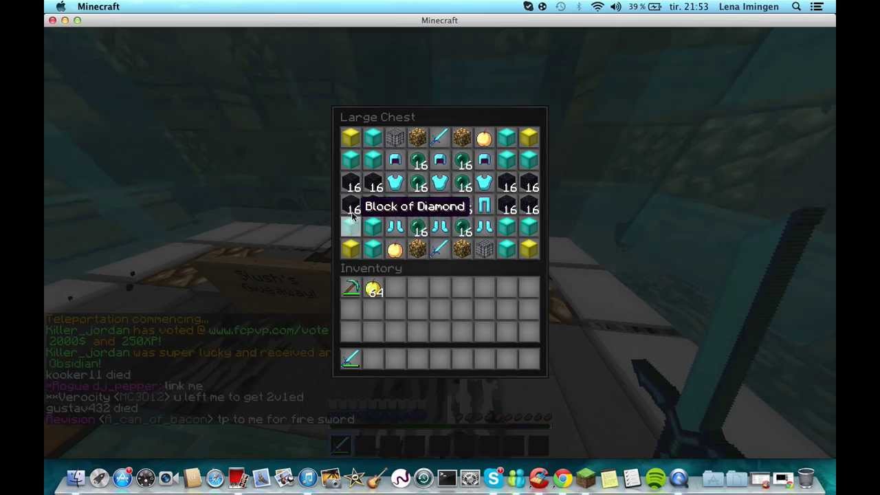 Minecraft: Frame PvP Giveaway!