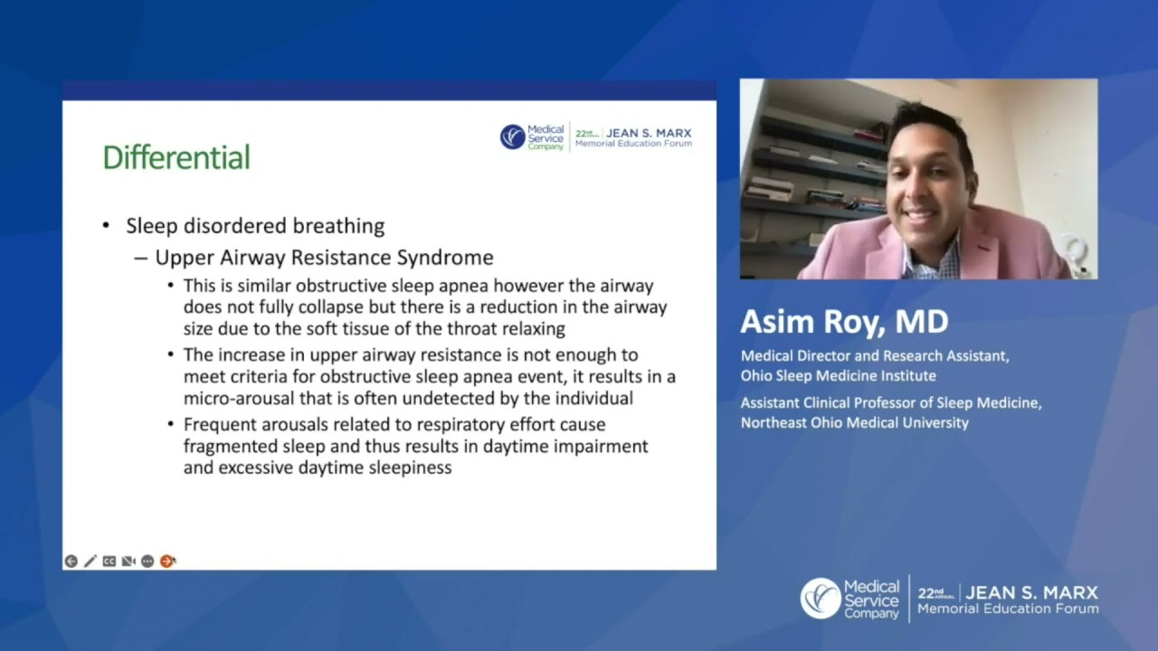 2022 Jean S. Marx Memorial Education Forum: Dr. Asim Roy - Emerging Therapies