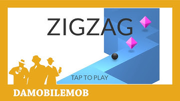 Gameplay ZigZag by Ketchapp (iOS Review)