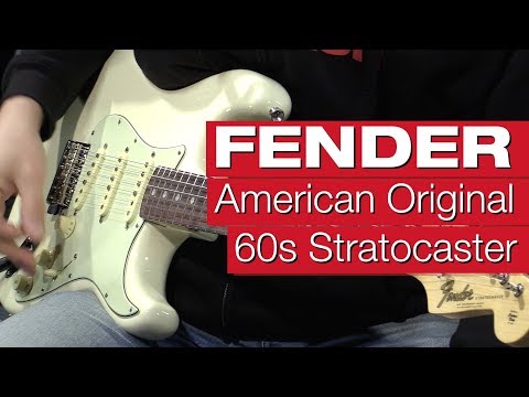 Fender American Original 60s Stratocaster RW E-Gitarren-Review von session