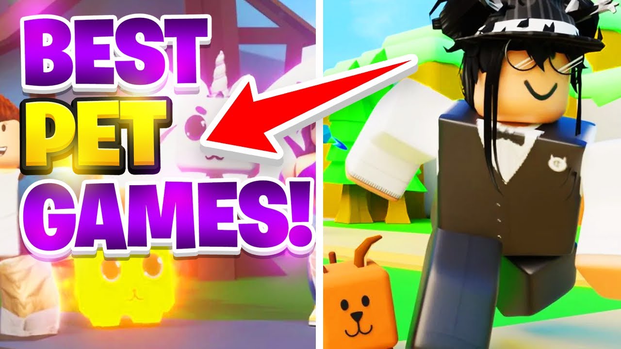 TOP ROBLOX GAMES WITH PETS AND TRADING OPTIONS! 