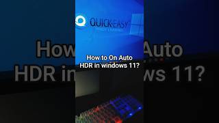 How to On Auto HDR in windows 11?