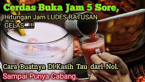 SUSU JAHE MERAH...|| TERNYATA, INI YANG BIKIN ORANG RELA ANTRI...#idebisnis #ideusaha #idejualan