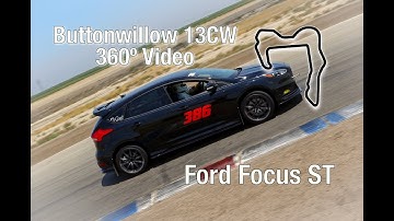 Buttonwillow 13CW - Focus ST - GoPro Fusion 360 video