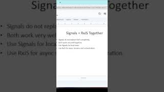 Angular Signals + RxJS Together? #angular #frontenddevelopment #angularsignals #rxjs