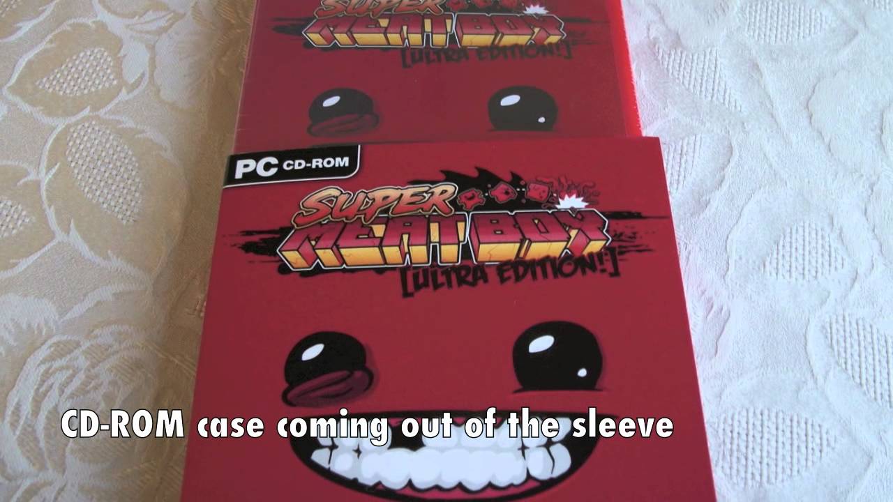Super Meat Boy Ultra Rare Edition Unboxing YouTube