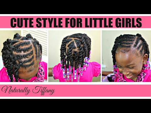 Cute Style for Little Girls | Kids Natural Hair Care