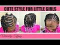 Cute Style for Little Girls | Kids Natural Hair Care