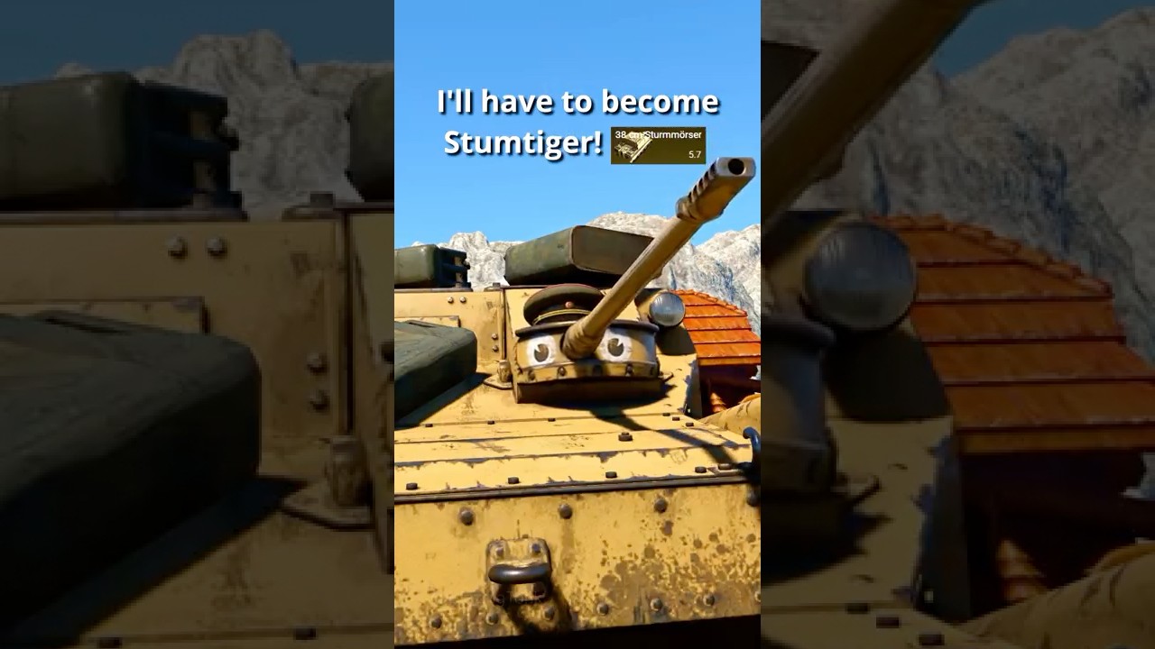 Мне придётся стать Штумтигером 