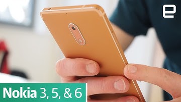 Nokia 3, 5, & 6 | First Look | MWC 2017