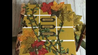 Nature, Notes & Treasures Journal Flip Through SOLD Thankyou #botanicaljournal #naturejournal