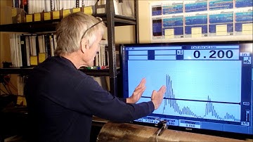 Ultrasonic walk of laminations vs internal corrosion