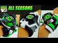 All BEN 10 REBOOT Omnitrix & Omni-Kix Compilation | How To Make Functional Watch + Alien Interface