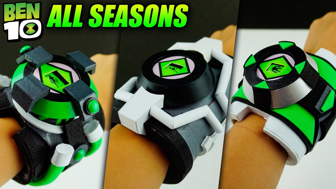 How To Make Ben 10 Classic Omnitrix with Functional Alien Interface +FREE  TEMPLATE