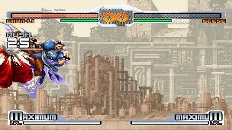 SNK VS. CAPCOM SVC CHAOS Chun Li Combo