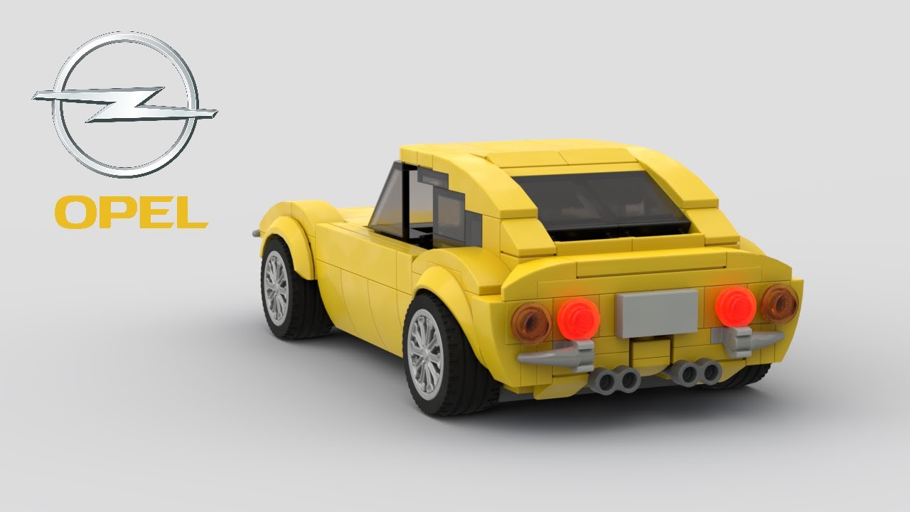 fængsel Forskudssalg kompakt Opel GT LEGO moc - YouTube