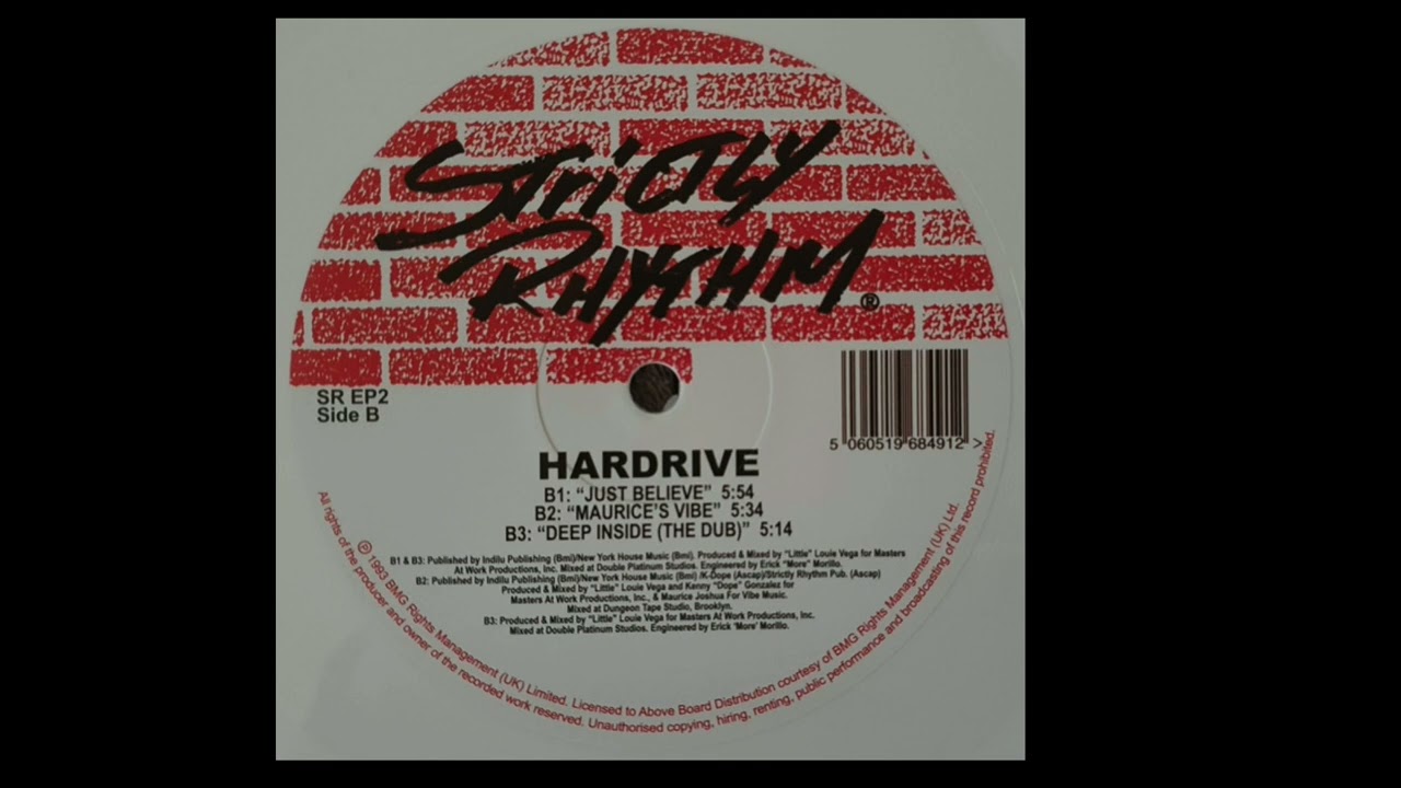 Hardrive – Deep Inside (12″, EP, RM, RP) (Mint (M)) – Sub-Label