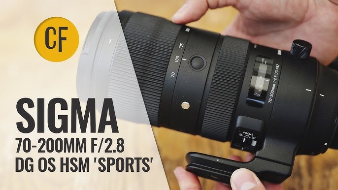 Sigma 70-200mm f/2.8 EX APO DG OS HSM -objektiivi, Sony A