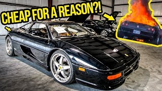 I'm rebuilding a dirt cheap ferrari f355 (destroyed by fire)