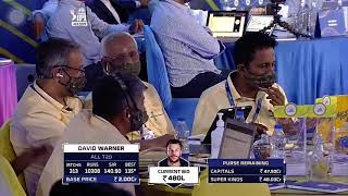 IPL Auction 2022 - David Warner