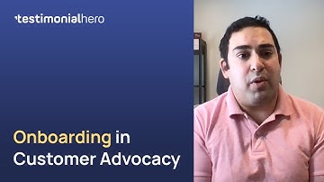 An Onboarding Strategy for Your Customer Advocacy Program - Jeff Gabel