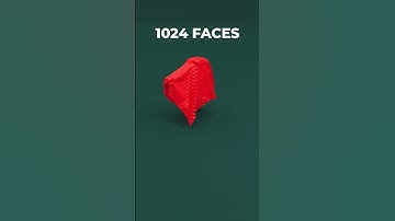 3D Cloth Simulation Ender Man Minecraft