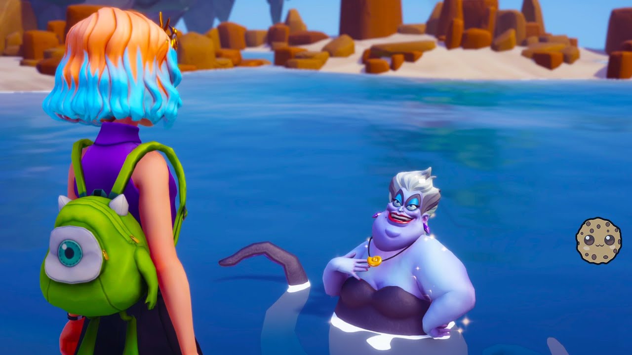 Ursula From The Little Mermaid Movie in Disney Dreamlight Valley