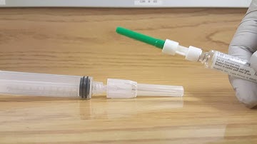 How to - Withdraw medication from a carpujet for immediate use